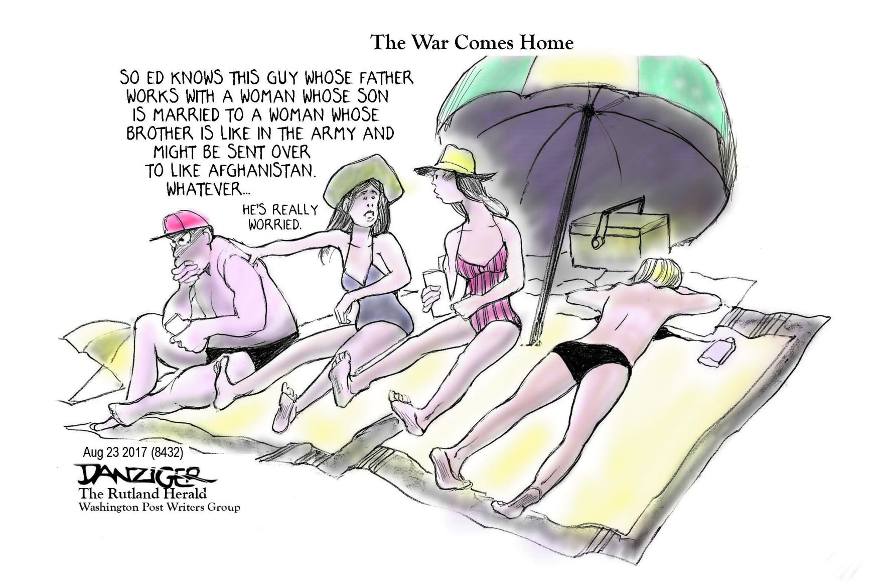 Jeff Danziger cartoon